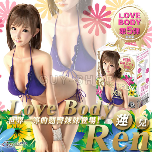 日本A-ONE原装正品LOVE BODY REN透明充气娃娃 男用器具