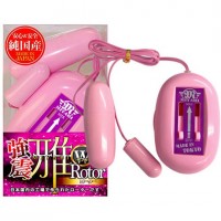 Powerful Earthquake Miyabi W Rotor Vibrator(pink)