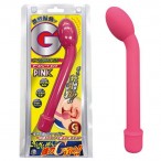 日本A-one G點震動器女用自慰棒  粉色