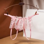 日本Costume Garden性感优雅的露裆内裤 PinkRevealing 女式内衣