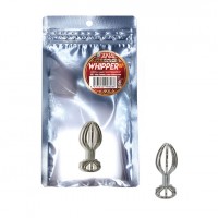 Anal Whipper Plug S Metal butthole dildo