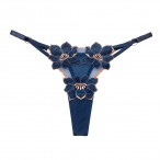 日本Costume Garden 荷花內褲藍色