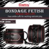BONDAGE FETISH奴役虐戀系列-SM皮革腳銬