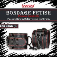 BONDAGE FETISH奴役虐戀系列-SM皮革手銬
