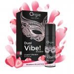 Orgie - Dual Vibe! Kissable Liquid Vibrator – Strawberry Gin and Tonic