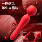Erocome - Cr.Austrilis Blossom 南冕座 多频变频震动棒 红色