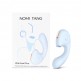 Nomi Tang - Little Snail Duo小蜗牛Pro具有气流+敲击和振动功能的三重作用兔子震动器 蓝色