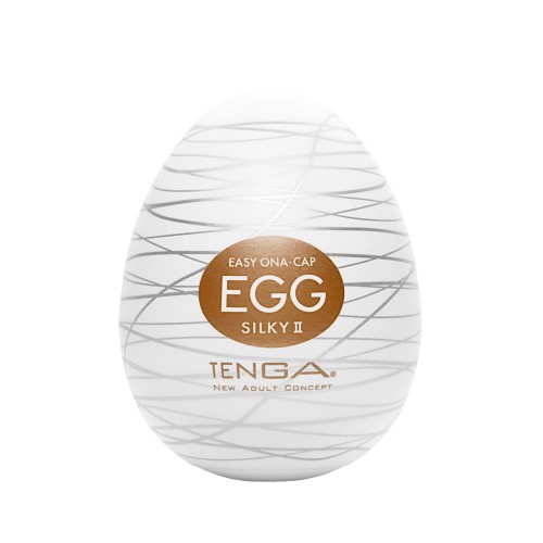日本 TENGA EGG SILKY II挺趣蛋 自慰蛋(濃厚織紋