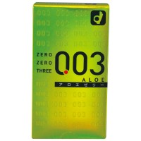 日本岡本 0.03 蘆薈 (日本版) 10 片裝