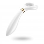 Infinite fire fan electric rotating massage stick white