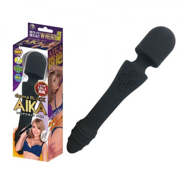 Denma Black Aika Wand Massager Porn star vibrator