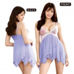 日本NPG STYLISH AVENUE 紫色開襟娃娃