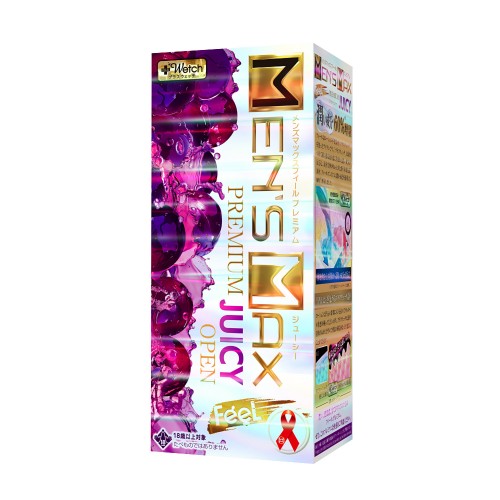 日本MEN'S MAX - Feel Premium Juicy 飛機杯-貫通版
