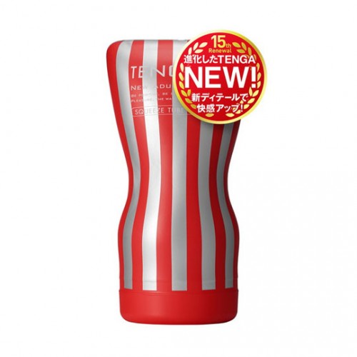 Tenga Squeeze Tube CupSoft-body onacup masturbator