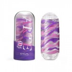 TENGA ARTE 織紋杯 飛機杯 [DRAPE/流線紫]