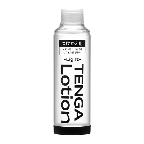 TENGA LOTION 新杯趣專用潤滑液 補充瓶 [Light/輕盈黑]