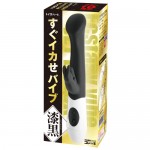 日本Toysheart百仙蓮麻系列-立現魷魚 G點震動自慰棒 墨黑