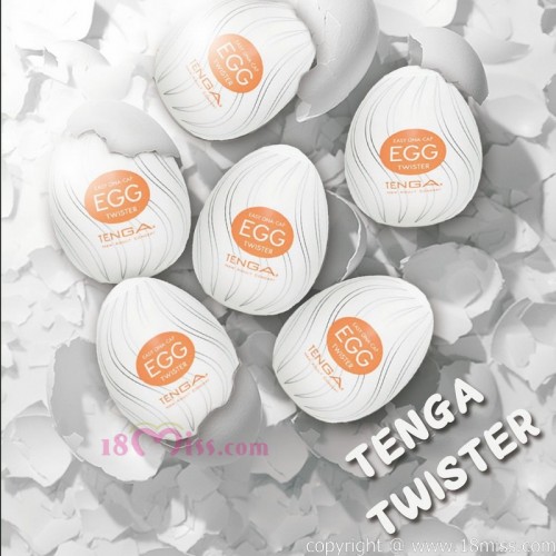 日本TENGA TWISTER曲线状爽蛋